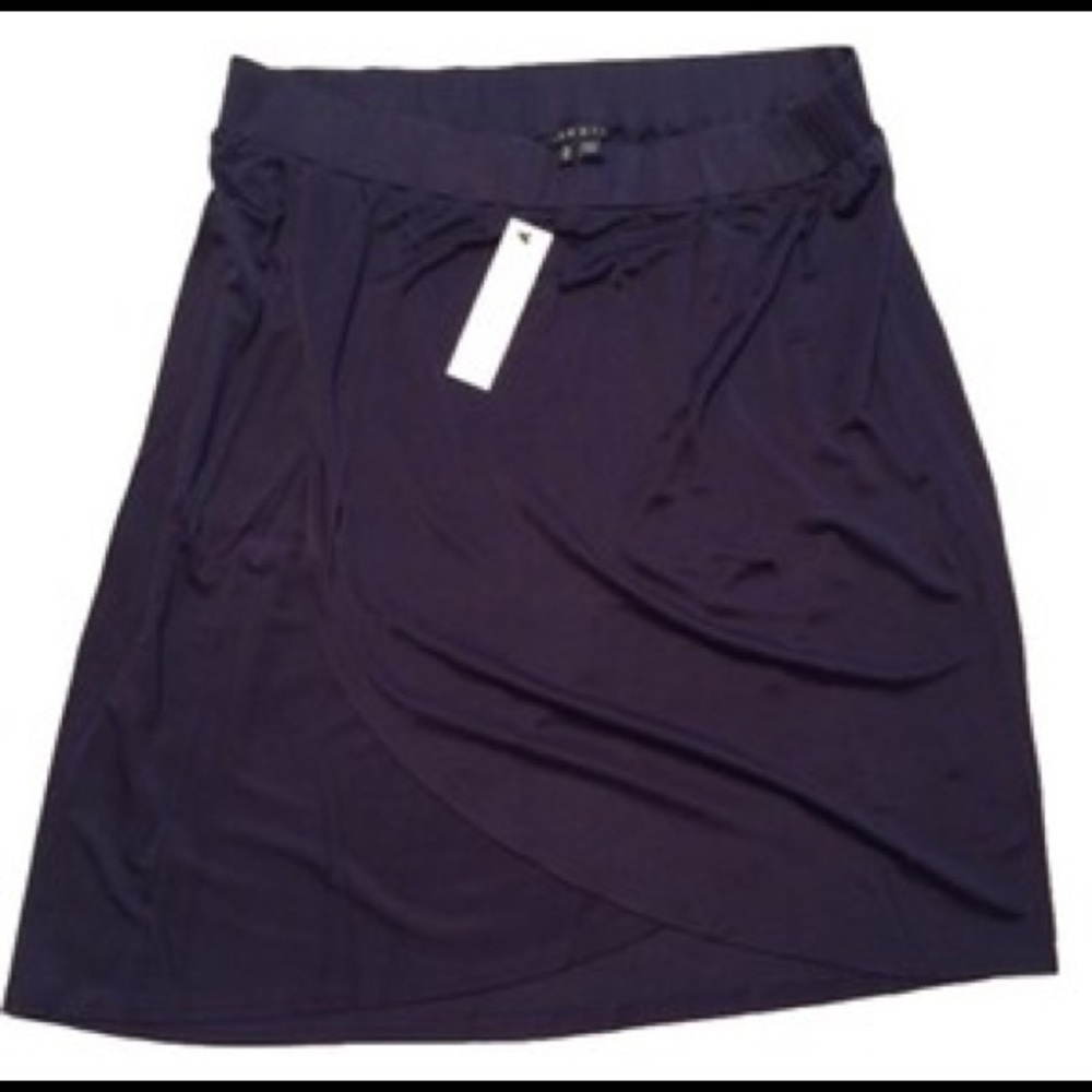 Theory Navy Olinya Knee-length Skirt